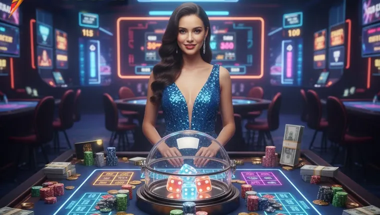 Friendly customer support agent assisting a player, symbolizing Nature Casino's commitment to help.