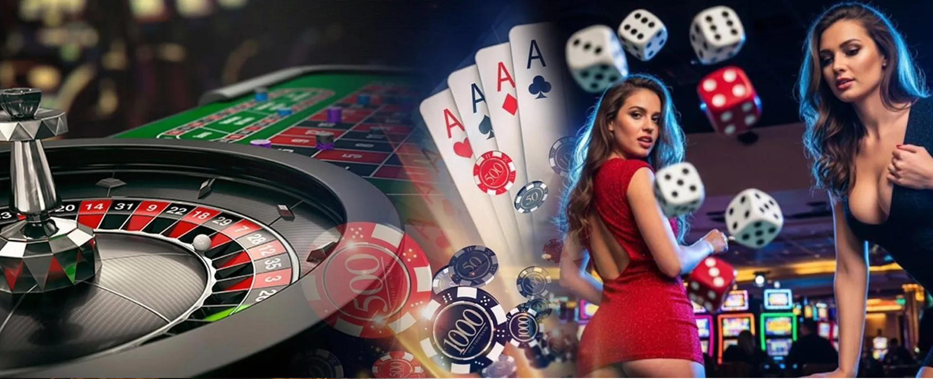 Lush natural landscape with online casino elements, inviting players to an immersive gaming experience