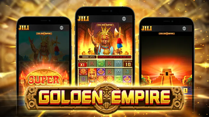River Rapids slot game with flowing water and ancient ruins